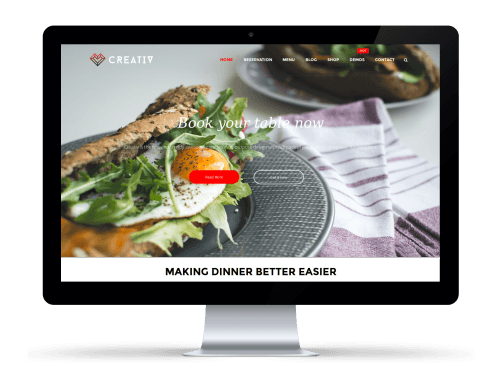 restaurant demo home