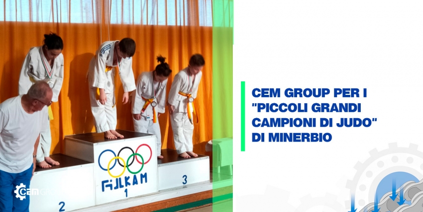 Cem Group per i &ldquo;piccoli grandi campioni di Judo&rdquo; di Minerbio