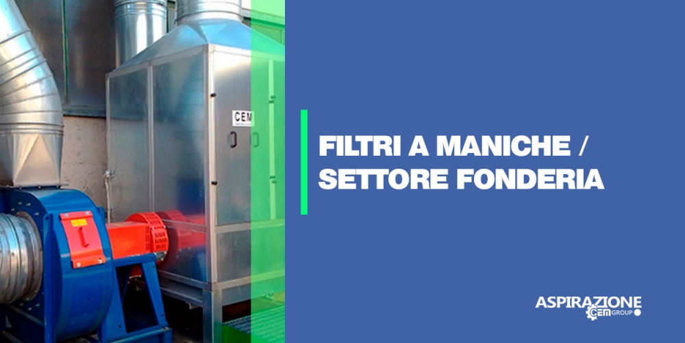 Filtri a maniche / settore fonderia