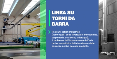 Linea su torni da barra