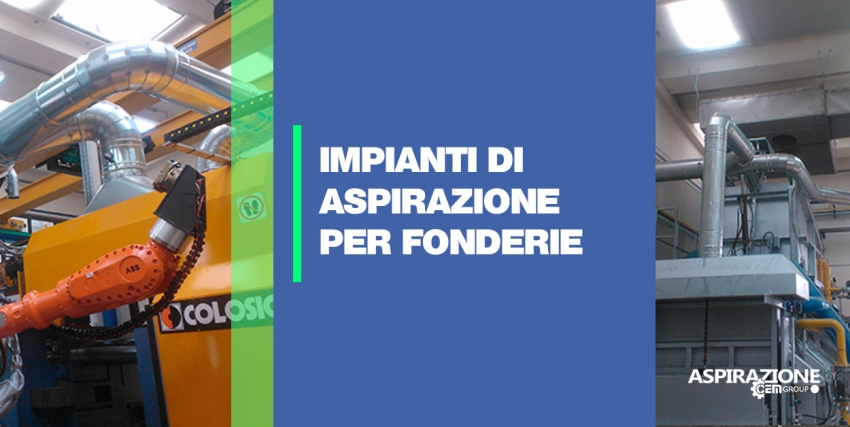 Impianti di aspirazione per fonderie